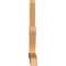 Ekena Millwork Alberta Timber Gable Bracket, Western Red Cedar, 108"W x 58"H x 5 1/2"D x 5 1/2"F, 13/12 Pitch GBW108X58X0606ALB00SWR - alternate 4